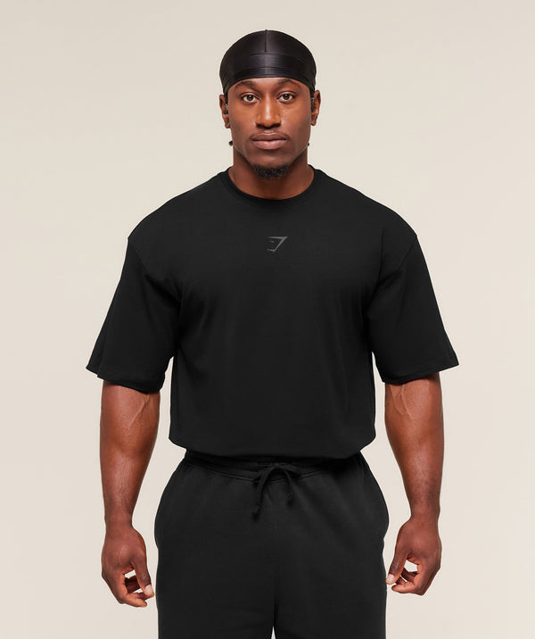 Power T-Shirt Logo Negro - View 2