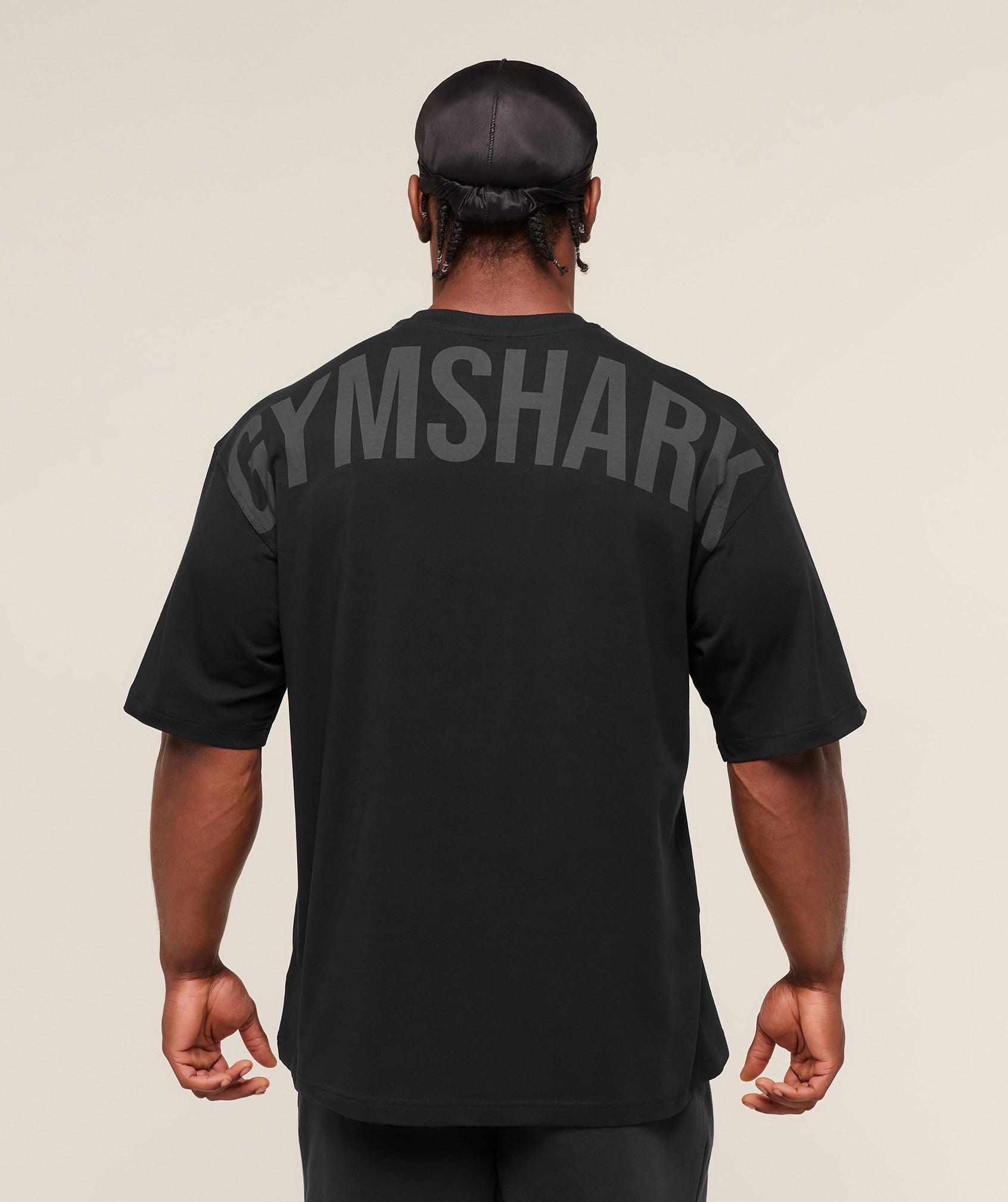 Power T-Shirt Logo Negro - View 3